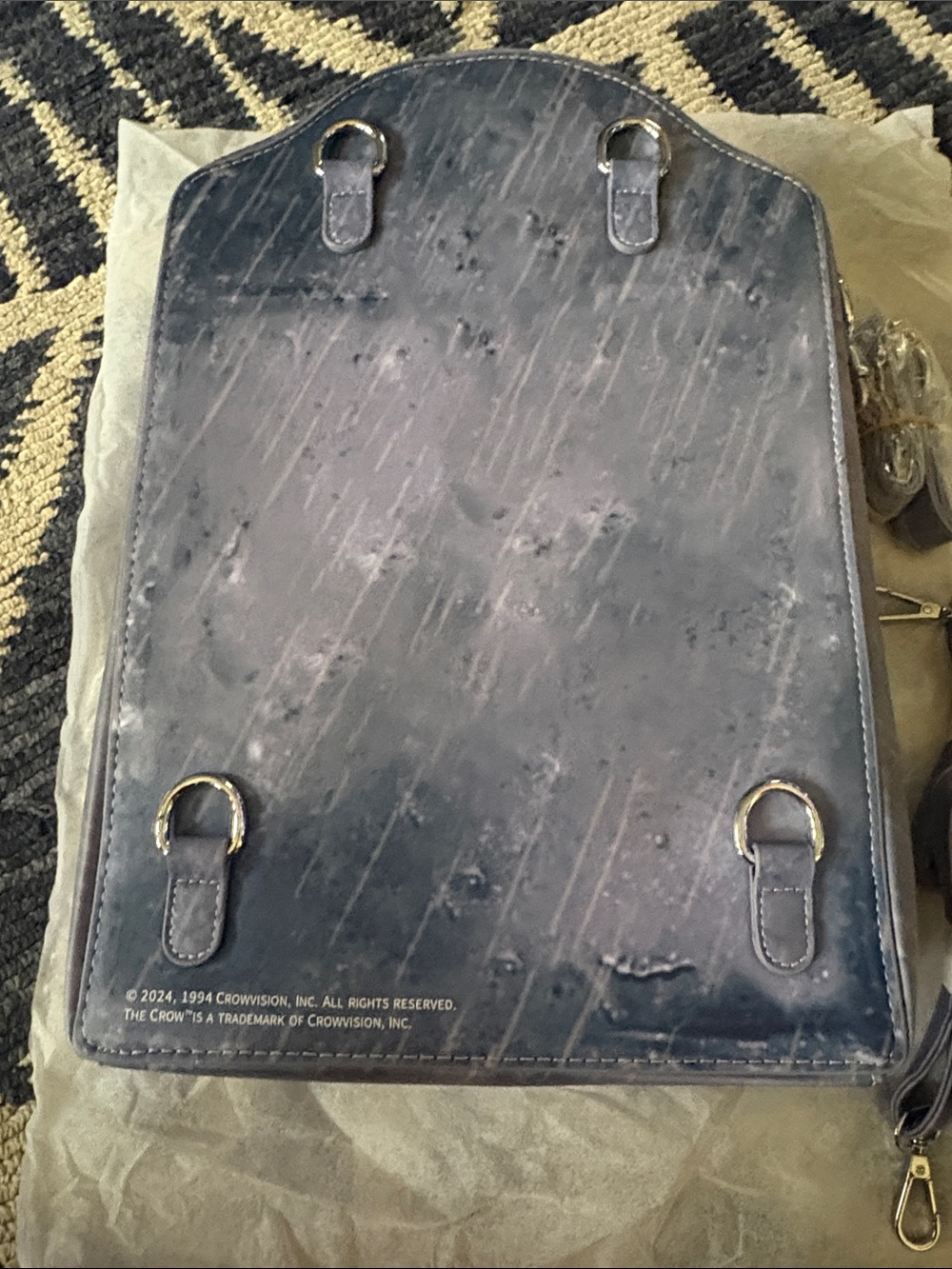 NEW Wicked Widow “The Crow” 🐦⬛ Backpack - Picture 2 of 6